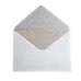 Silvery Invitation Card Glitter Marriage Invitation With Ribbon Bow Laser Cut